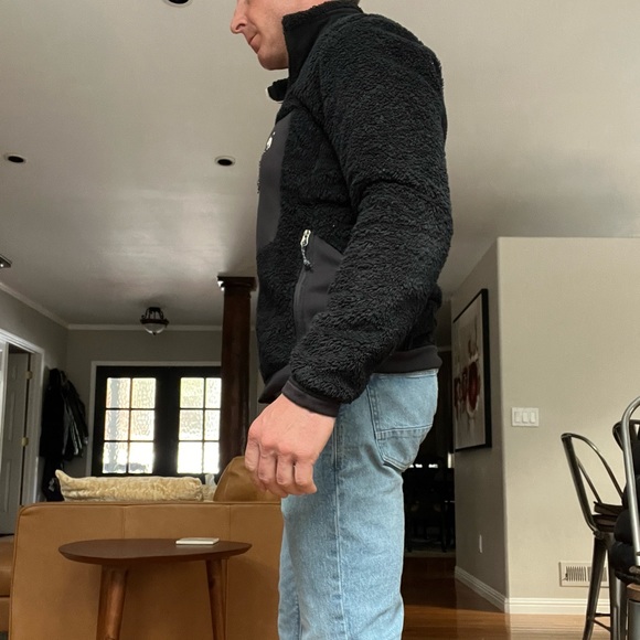 Mountain Hardwear Fleece Jacket Black Medium - Picture 2 of 4